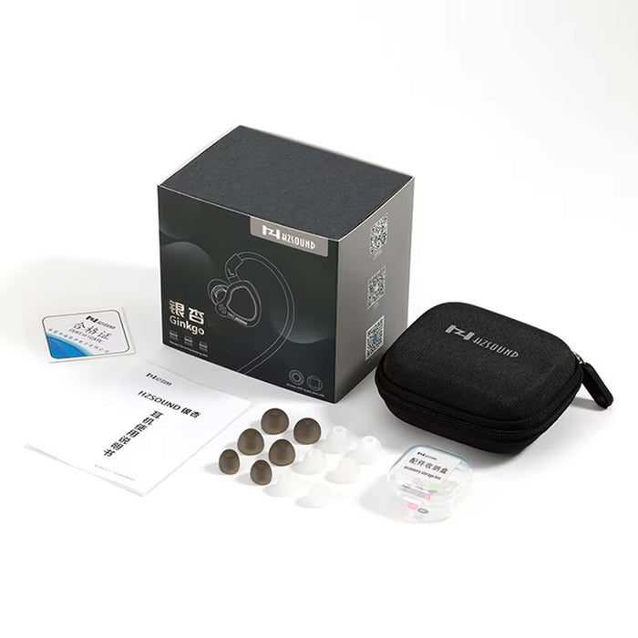 Hzsound Ginkgo 10mm 1DD+1PZT Hifi In-Ear Earphones IEM