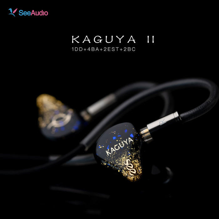 SeeAudio KAGUYA II 1DD+4BA+2BC+2EST Hifi In-Ear Earphones