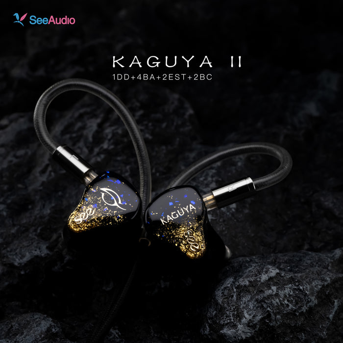 SeeAudio KAGUYA II 1DD+4BA+2BC+2EST Hifi In-Ear Earphones