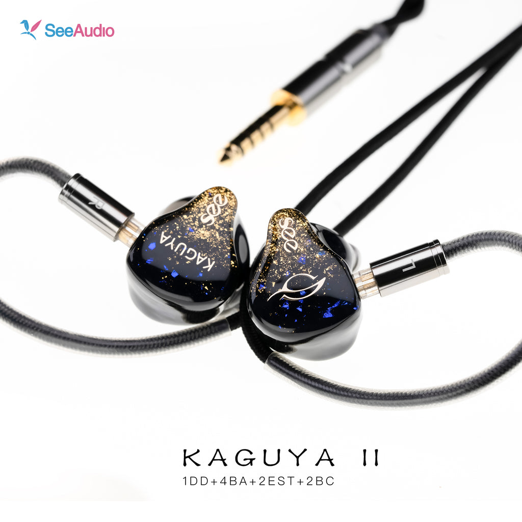 SeeAudio KAGUYA II 9-driver Flagship In-ear Monitors | Dual BC