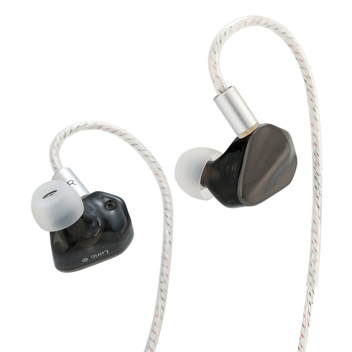 KEFINE Loric PU+ Titanium Diaphragm In-Ear Monitor Earphones Detachable Cable For Hi-Fi Listening Gaming
