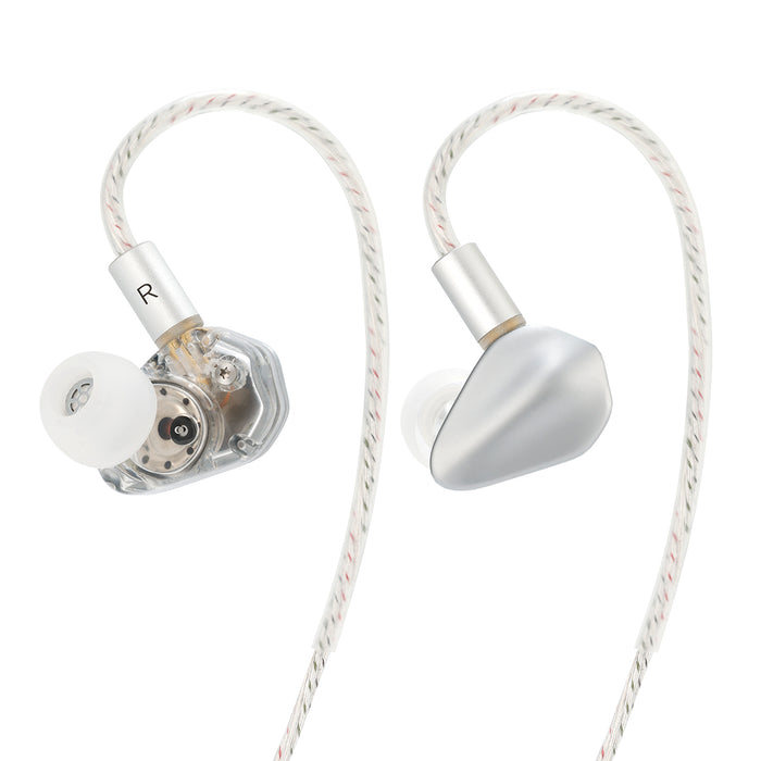 KEFINE Loric PU+ Titanium Diaphragm In-Ear Monitor Earphones Detachable Cable For Hi-Fi Listening Gaming