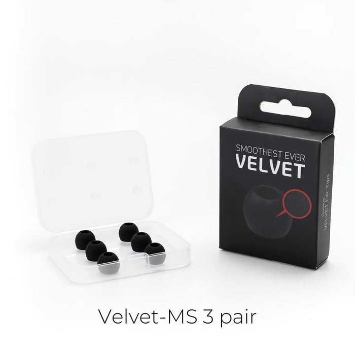 ELOIT/ Divinus Velvet Silicone Earphones Ear Tips for Nozzle Size 3-5mm, Soft Deeply Eartips For IEMs Earbuds AFUL Performer 5/8