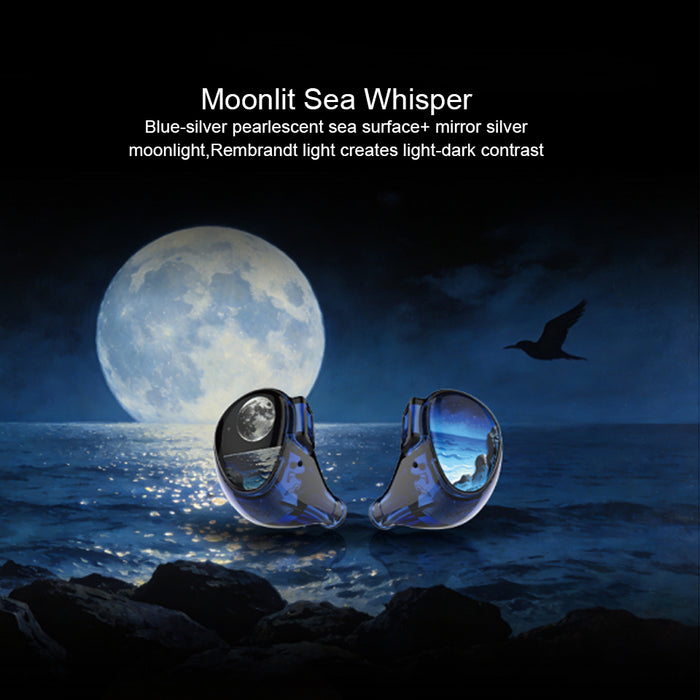 Celest PhoenixCall 2.0 2DD +2BA +2Planar Upgraded HiFi In-Ear Headphones Switchable Cable 3.5mm+4.4mm