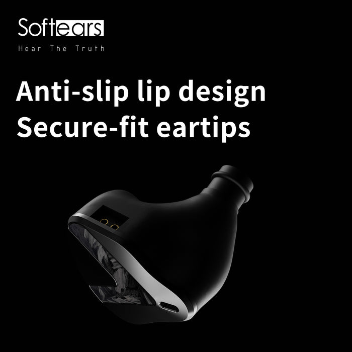 Softears RSV MKII Earphones 5 active drivers+1 passive pressure-release lEM 6N7 high-conductivity copper cable In-Ear Monitor
