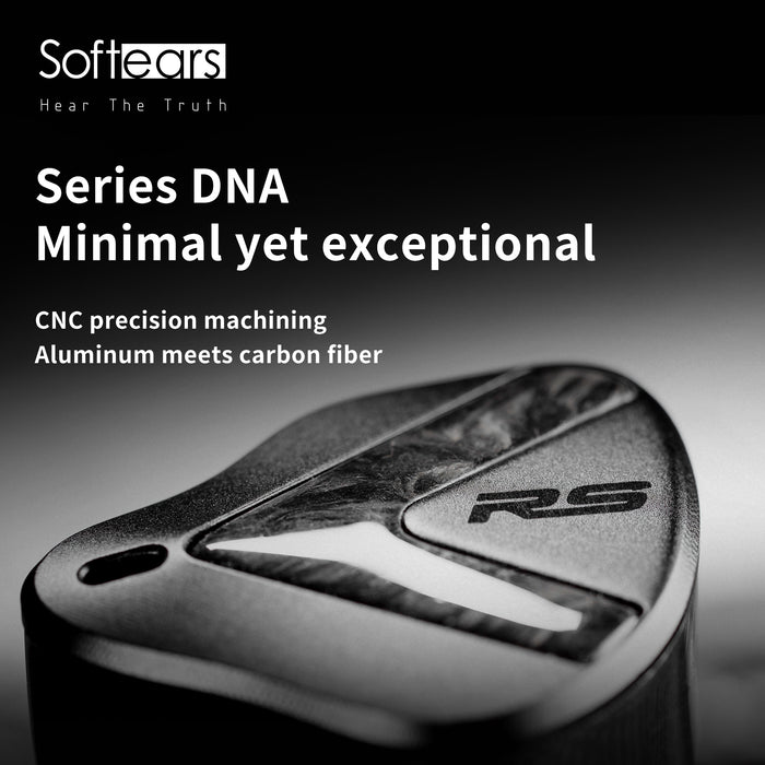 Softears RSV MKII Earphones 5 active drivers+1 passive pressure-release lEM 6N7 high-conductivity copper cable In-Ear Monitor