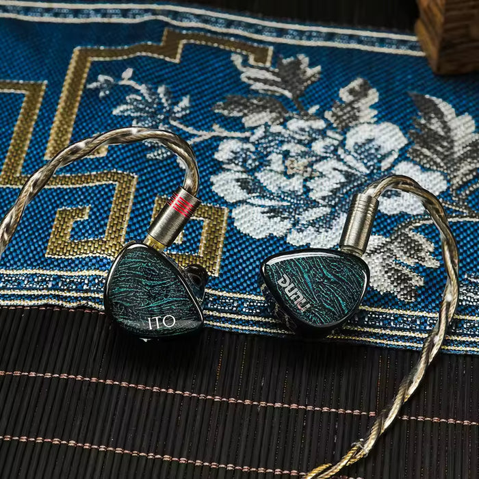 DUNU x KOTO ITO 2DD+2BA Hybrid IEMs | Bass-Focused Collaboration with 10mm Bio + 8mm LCP Drivers & Modular Cable