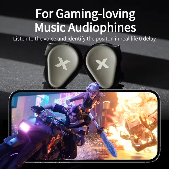 DUNU Titan X In-Ear Monitor | Dual-Chamber Dual-Magnet Dynamic Driver IEM with High-Density Metal Alloy Shell