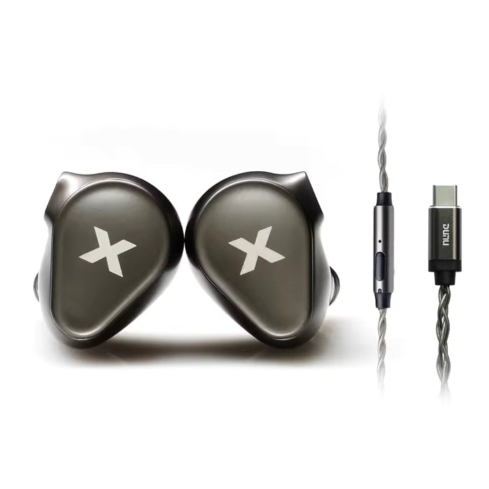 DUNU Titan X In-Ear Monitor | Dual-Chamber Dual-Magnet Dynamic Driver IEM with High-Density Metal Alloy Shell