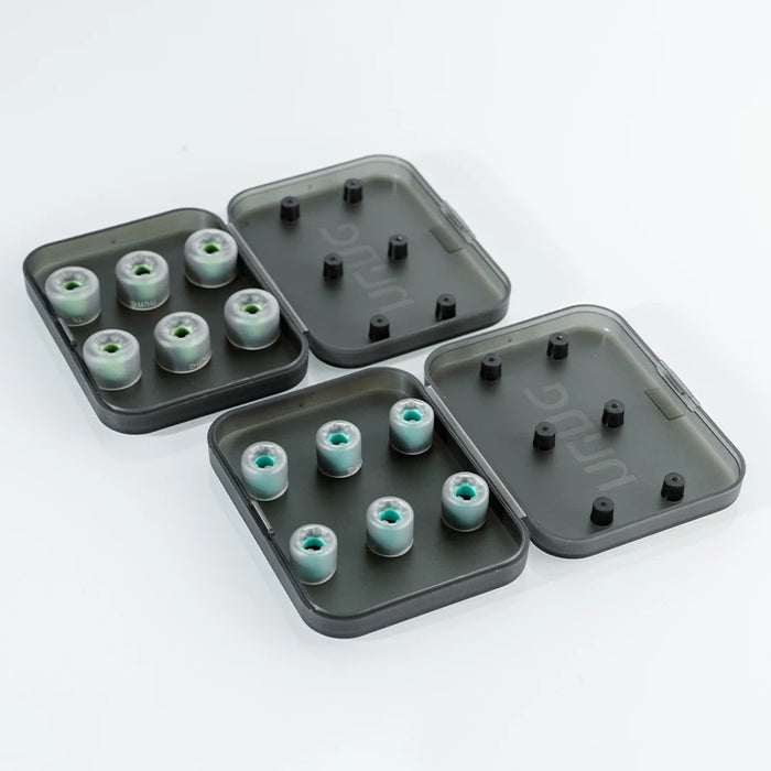 DUNU S&S PRO Eartips Stage&Studio Flexible Straight-Wall Silicone Eartips Hexagonal acoustic flow channel 3 Pairs Pack