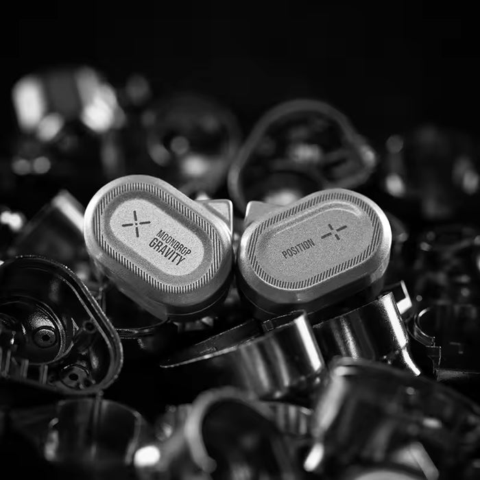 MOONDROP POSITION Gaming IEMs | 10mm Al-Mg Dynamic Driver | USB-C DSP Sound Card & AI Noise-Canceling Mic