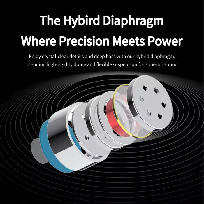 DUNU Titan X In-Ear Monitor | Dual-Chamber Dual-Magnet Dynamic Driver IEM with High-Density Metal Alloy Shell