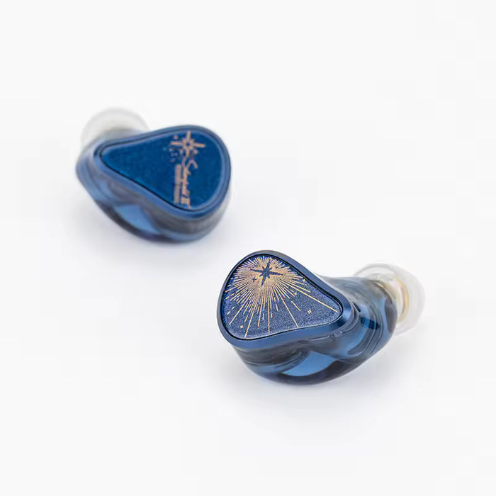 MOONDROP Starfield 3 Dual Dynamic Driver IEMs | 10mm Wood Dome + 7.8mm DLC | Modular Cable with USB-C DSP & 32-Band PEQ