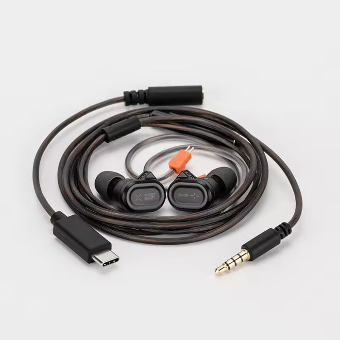 MOONDROP POSITION Gaming IEMs | 10mm Al-Mg Dynamic Driver | USB-C DSP Sound Card & AI Noise-Canceling Mic