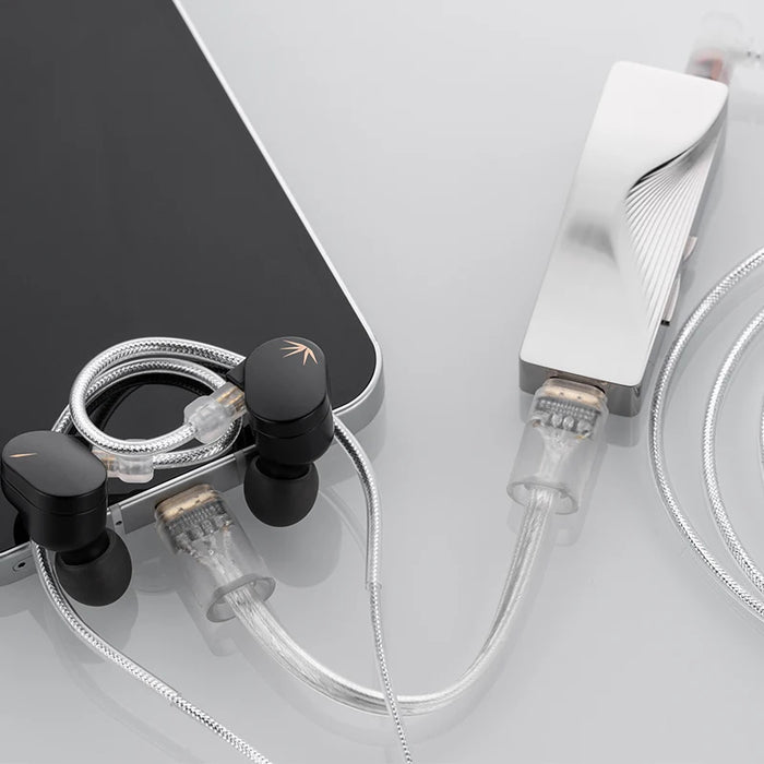 MOONDROP CHU II High Performance Dynamic Driver IEMs Interchangeable Cable In-Ear Headphone