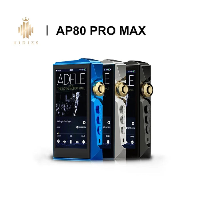 HIDIZS AP80 Pro Max Hi-Res Audio MP3 Player All-in-One Streaming HIFI Music Bluetooth 5.1 Dual ES9219C USB DAC MQA E-book