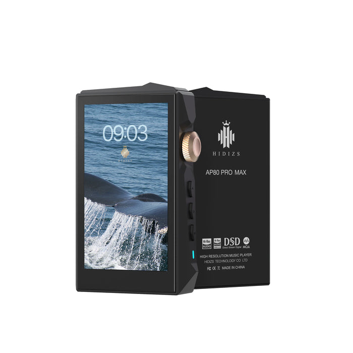 HIDIZS AP80 Pro Max Hi-Res Audio MP3 Player All-in-One Streaming HIFI Music Bluetooth 5.1 Dual ES9219C USB DAC MQA E-book