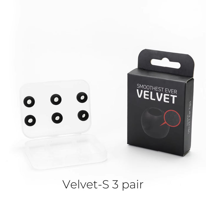ELOIT/ Divinus Velvet Silicone Earphones Ear Tips for Nozzle Size 3-5mm, Soft Deeply Eartips For IEMs Earbuds AFUL Performer 5/8