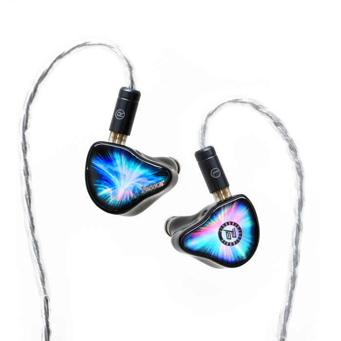 Juzear X KOTO POISE Nebula 1DD+3BA+1 Planar Hybrid In-Ear Monitor Earphones 4-Way Crossover 4 Acoustic Tubes HiFi IEMs