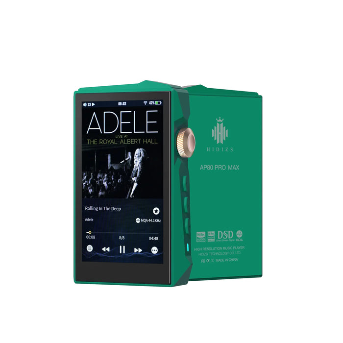 HIDIZS AP80 Pro Max Hi-Res Audio MP3 Player All-in-One Streaming HIFI Music Bluetooth 5.1 Dual ES9219C USB DAC MQA E-book