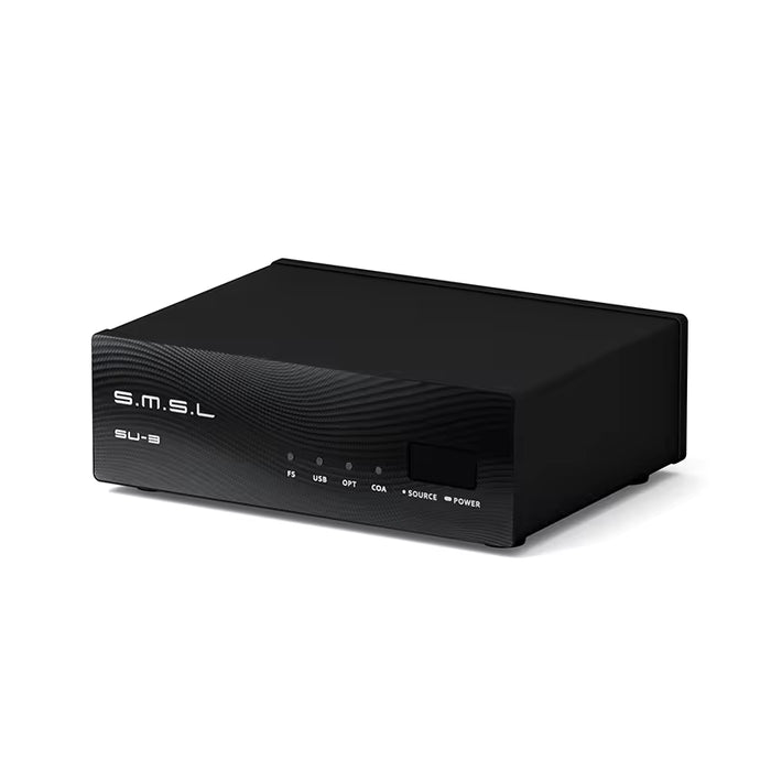 SMSL SU-3 AK4496 Audio DAC | XMOS XU-316 | 32-Band PEQ | Balanced XLR | 32bit/768kHz DSD512