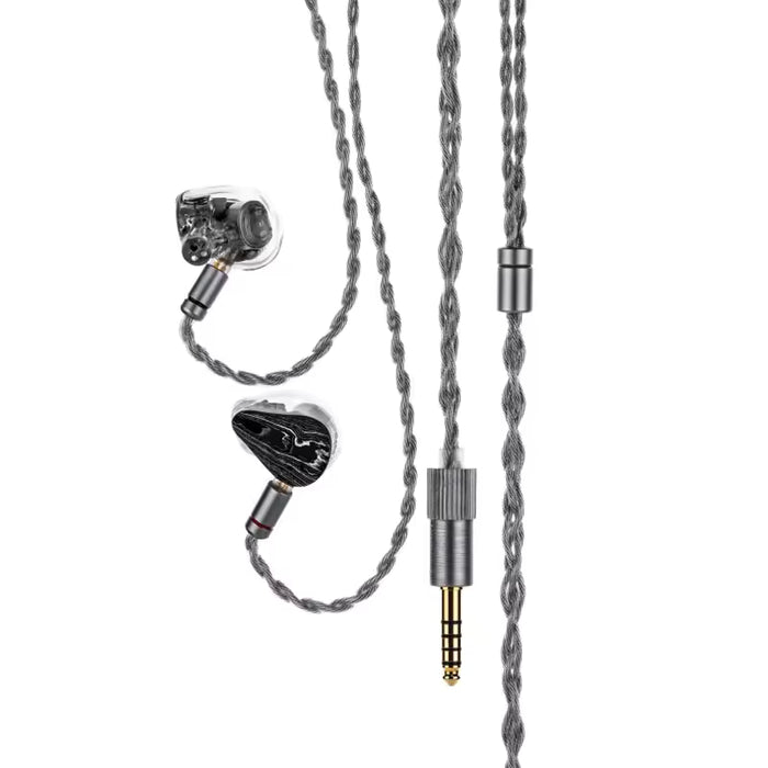 MOONDROP Dark Saber Flagship 2DD + 8BA Hybrid In-Ear Monitor | H.O.D.D.D.U.S. Dual Dynamic Drivers