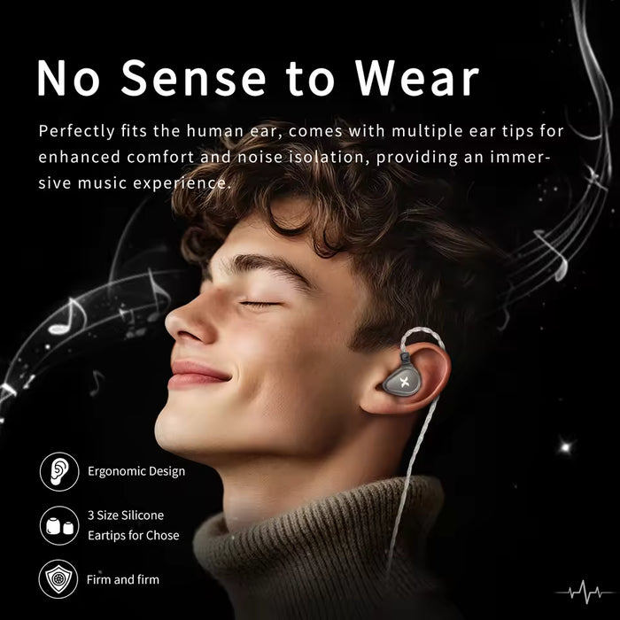 DUNU Titan X In-Ear Monitor | Dual-Chamber Dual-Magnet Dynamic Driver IEM with High-Density Metal Alloy Shell