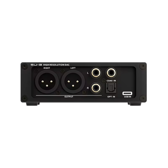 SMSL SU-3 AK4496 Audio DAC | XMOS XU-316 | 32-Band PEQ | Balanced XLR | 32bit/768kHz DSD512