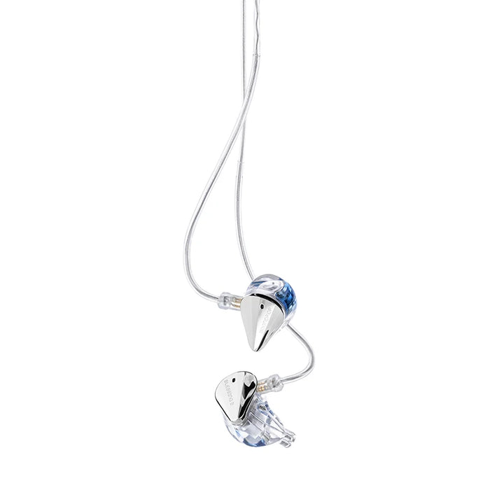 MOONDROP Blessing 3 2DD+4BA Hybrid In‑Ear Monitor IEM Hi‑Fi Wired Earphones 0.78mm 2‑Pin Interchangeable Cable