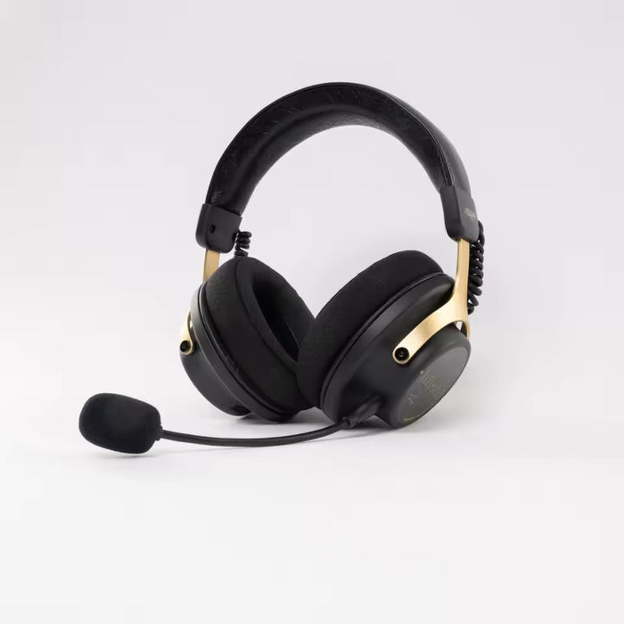 Moondrop GM-01 Pro Wireless Gaming Headset | 50mm Carbon Fiber Driver, Quad-Mode (2.4GHz Low Latency + Bluetooth 6.0), Detachable Mic