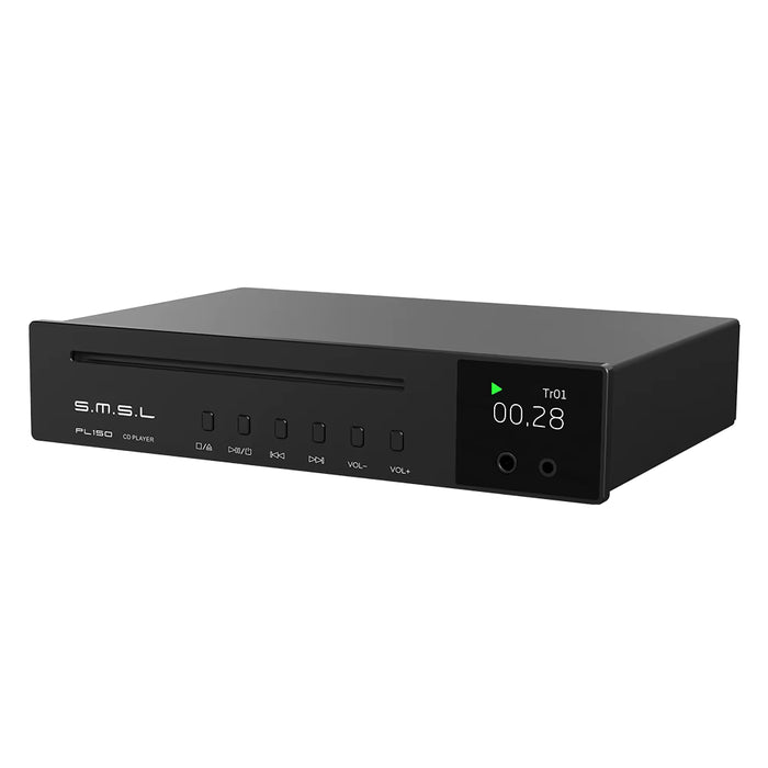 S.M.S.L PL150 Flagship CS43198 CD Player | Dual 3.5mm & 4.4mm Headphone Outputs | Optical + Coaxial Digital Out