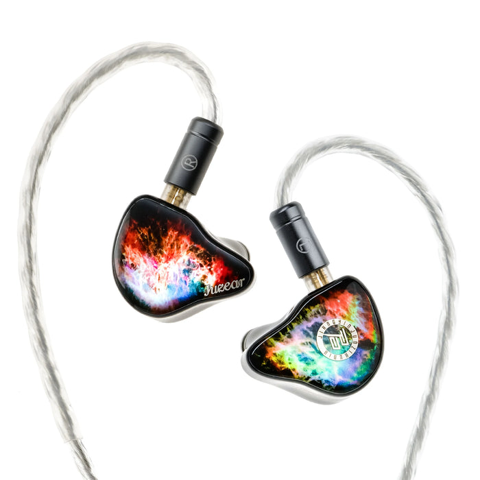 Juzear X KOTO POISE Nebula 1DD+3BA+1 Planar Hybrid In-Ear Monitor Earphones 4-Way Crossover 4 Acoustic Tubes HiFi IEMs