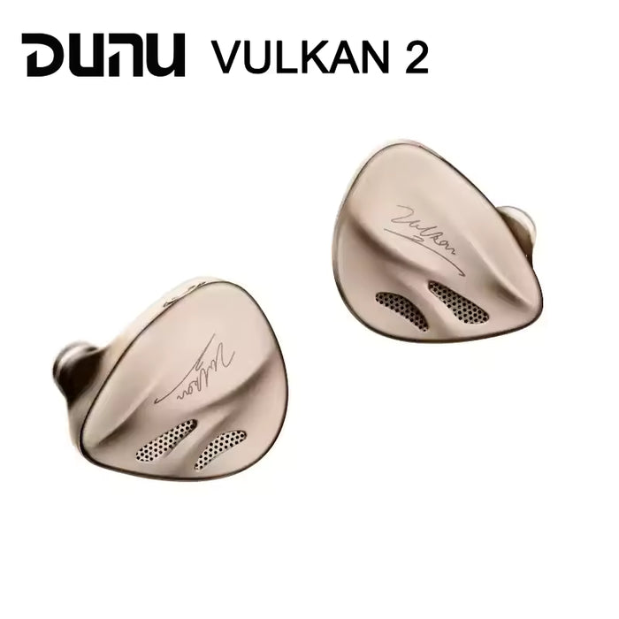 DUNU Vulkan 2 8-Driver Hybrid IEM 2DD + 6BA | 4-Way Crossover