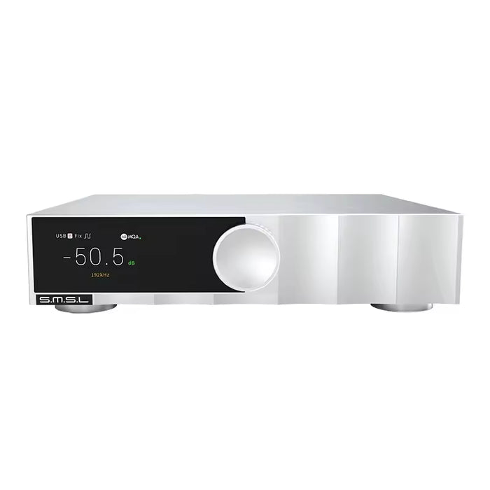 SMSL D200 ROHM BD34352EKV Desktop DAC & Preamp | External 10MHz Clock Input | Full MQA