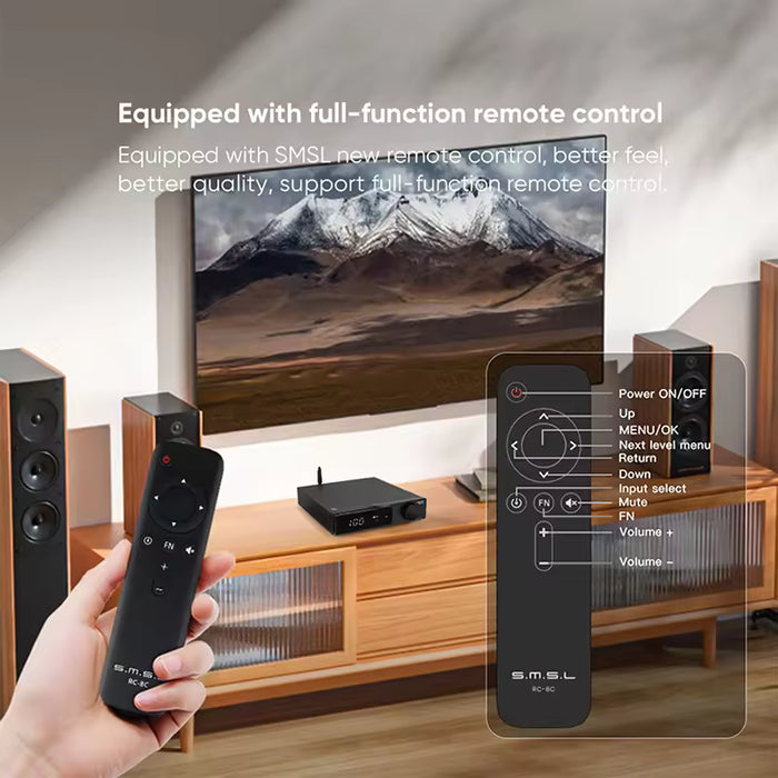 S.M.S.L DO100 PRO Balanced Audio DAC | Dual ES9039Q2M & HDMI ARC