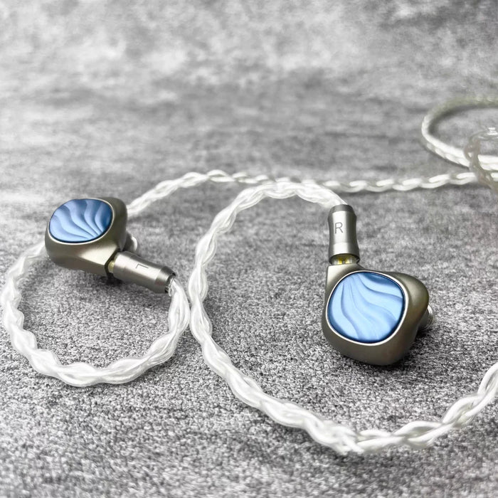 Sound Rhyme SP01 10mm Dual Magnetic Dynamic Driver Iem Carbon Nanotube + Dlc Composite 2Pin 0.78mm Hifi In-Ear Earphones
