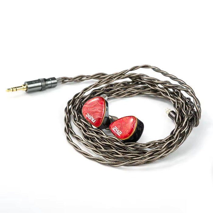 DUNU DN242 8-Driver Tribrid IEM 2DD + 4BA + 2 Micro Planar | 5-Way Crossover