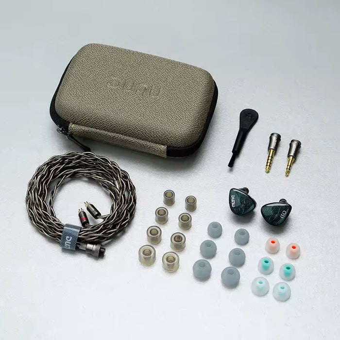 DUNU x KOTO ITO 2DD+2BA Hybrid IEMs | Bass-Focused Collaboration with 10mm Bio + 8mm LCP Drivers & Modular Cable