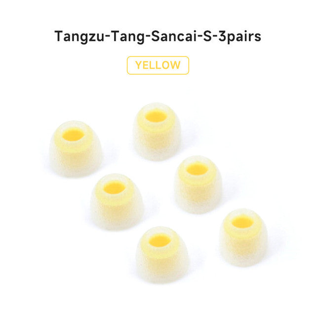 TANGZU Tang Sancai Balanced Silicone Eartips For Nozzle 4mm-6.5mm IEMS