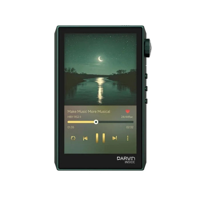 HiBy RS2 II R2R HiFi Pure Audio Player | Darwin III Compact DAC with Dual microSD & Balanced Output