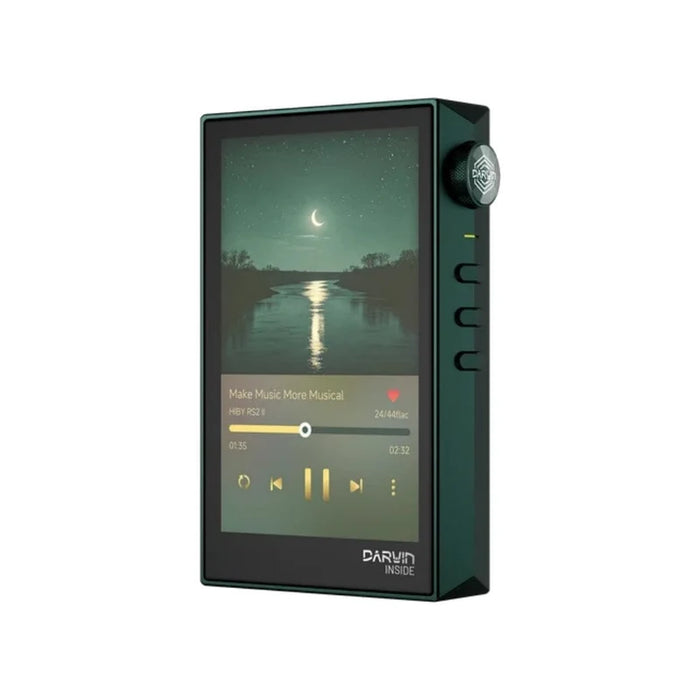 HiBy RS2 II R2R HiFi Pure Audio Player | Darwin III Compact DAC with Dual microSD & Balanced Output