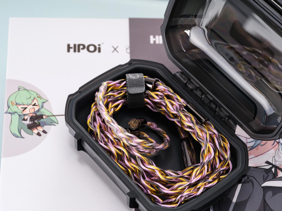 HPOI x Celest Yaksha BC Hybrid IEMs – 2DD + 1BA + 1 Planar + Bone Conduction | Anime Custom Faceplates
