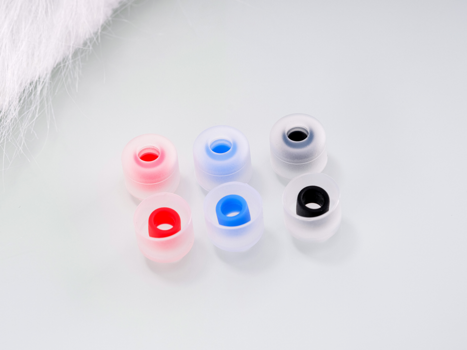 Kinera Oracle Dual-Step Balanced Silicone Eartips | Zero-Pressure Fit & Dual-Ring Seal for IEMs
