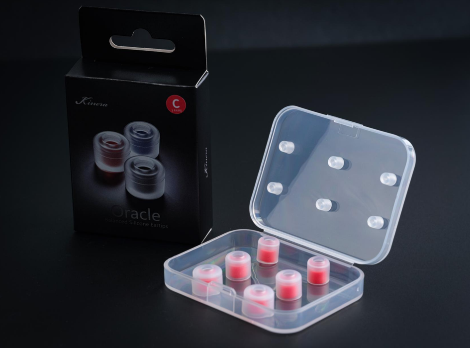 Kinera Oracle Dual-Step Balanced Silicone Eartips | Zero-Pressure Fit & Dual-Ring Seal for IEMs