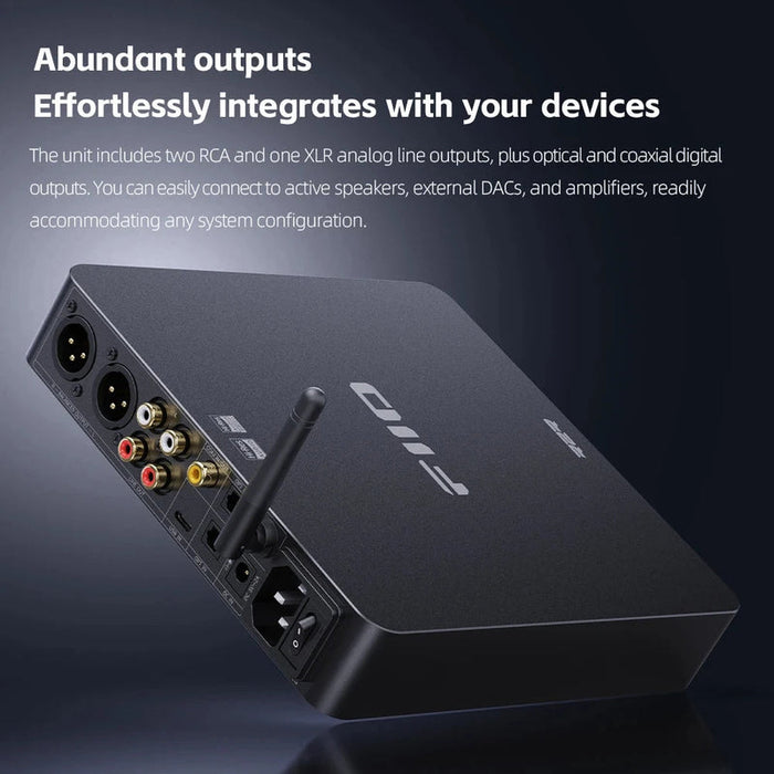 FiiO BR15 R2R High-Resolution Bluetooth 6.0 Audio Receiver