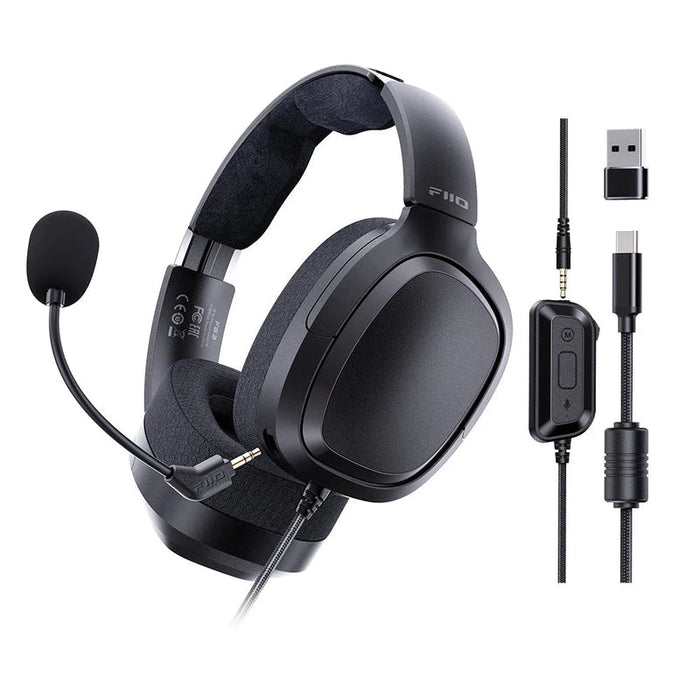 FiiO FG3 2 Dynamic Drivers Over Ear Gaming Headphone