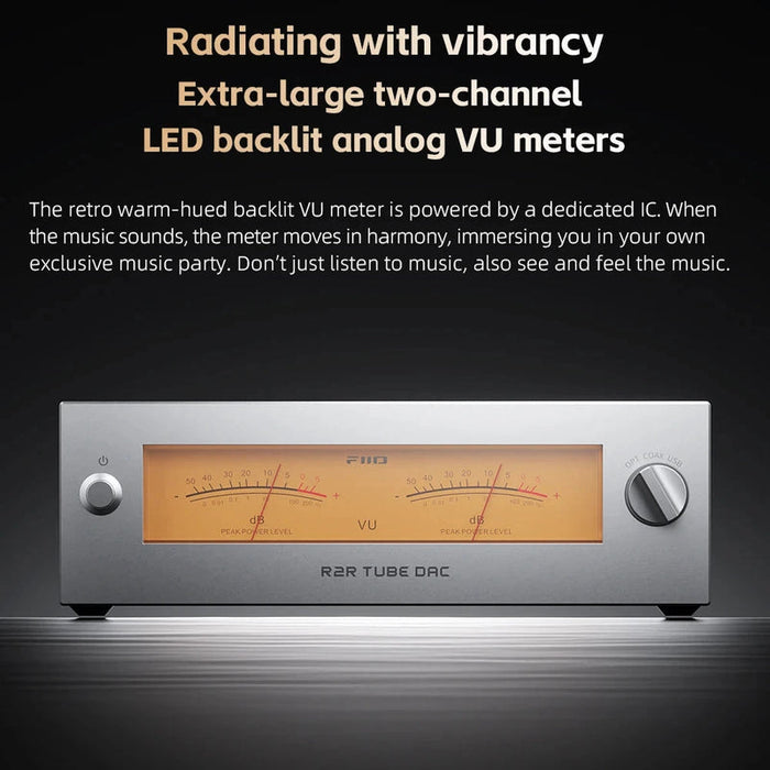 FiiO WARMER R2R Fully Balanced Desktop DAC & Headphone Amp