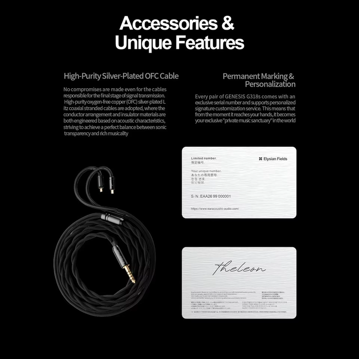 EarAcoustic GENESIS-G318s Earphones