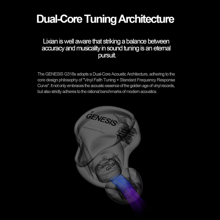 EarAcoustic GENESIS-G318s Earphones