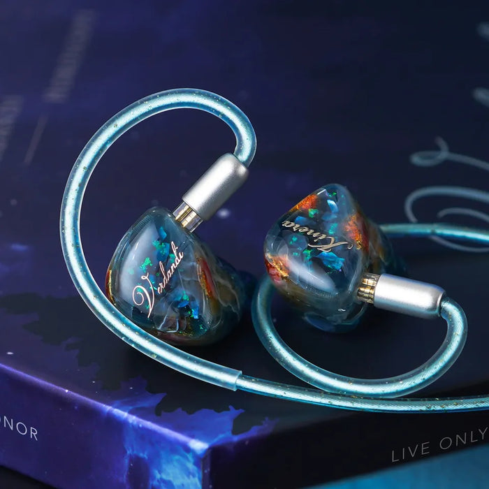 Kinera Imperial Verdandi 1BC+2 Knowles BA+2 Sonion EST+1DD In-Ear Monitors Professional Earphones for Stage Audio musician use